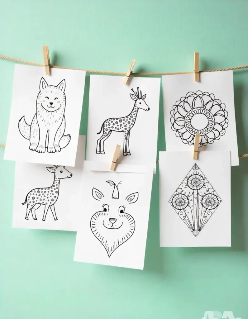 Free Printable Coloring Sheets